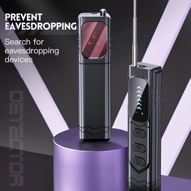 Smart Camera Detector, Anti-Eavesading, Anti-Stealing, Anti-Tracking, Very Suitable for Meeting Rooms, Families, Hotels, Cars