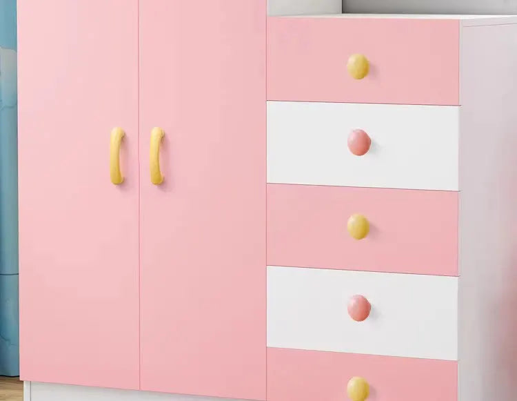 Colorful Ceramic Cabinet Handles for Children's Room Cute Drawer Round Knobs Heart Shaped Wardrobe Pulls Furniture Hardware1 pc