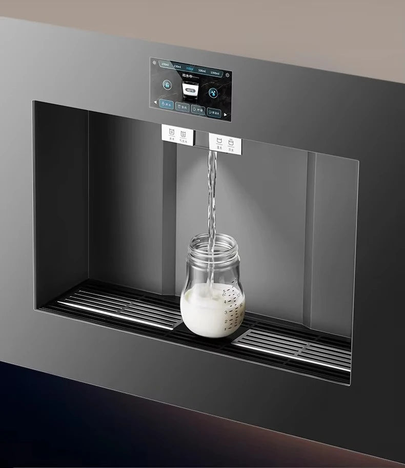 Home Embedded Compressor Cooling Water Dispenser with Sparkling Water Cold Hot Water