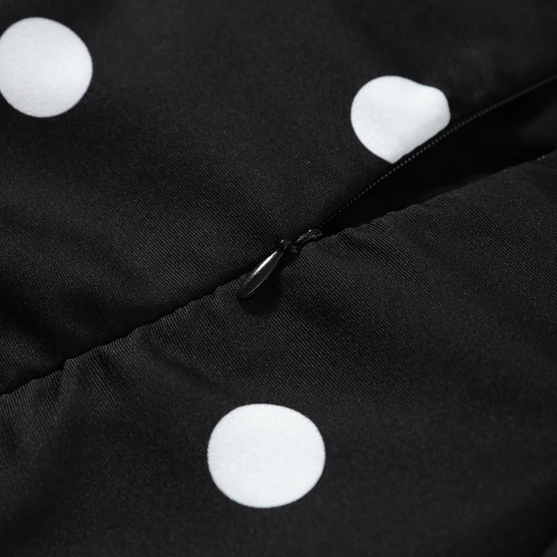 Elegant Polka Dot Women's Jumpsuit Sleeveless Waist-closed Backless Tube Top Lady Long Romper 2026 Summer Fashion Female Rompers