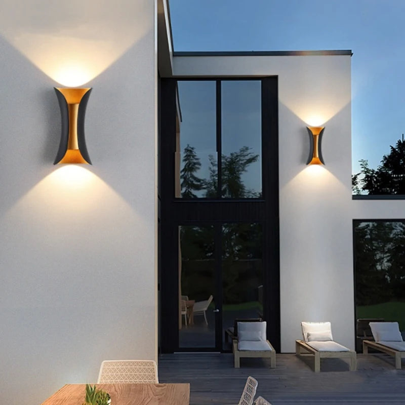 Modern Wall Sconces 10W Wall Lamp, LED Wall Light White Up Down Wall Mount Lights for Living Room Hallway Bedroom Decor