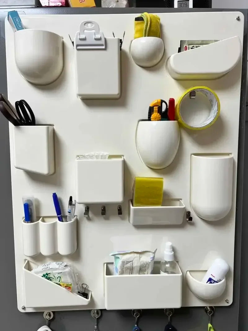 Wall Holder Offices Kitchens Organizer Desktop Shelf Nordic Wall Storage Rack Organiser For Workshops Bathrooms Children's Rooms