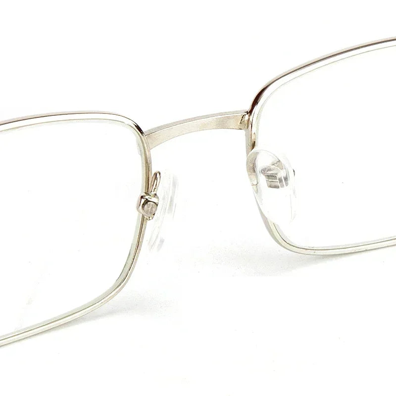 Design Reading Glasses for Men and Women Full-frame Alloy Clear HD Lens Presbyopia Eyeglasses Impact Scratch Resistant 0 To +4.0