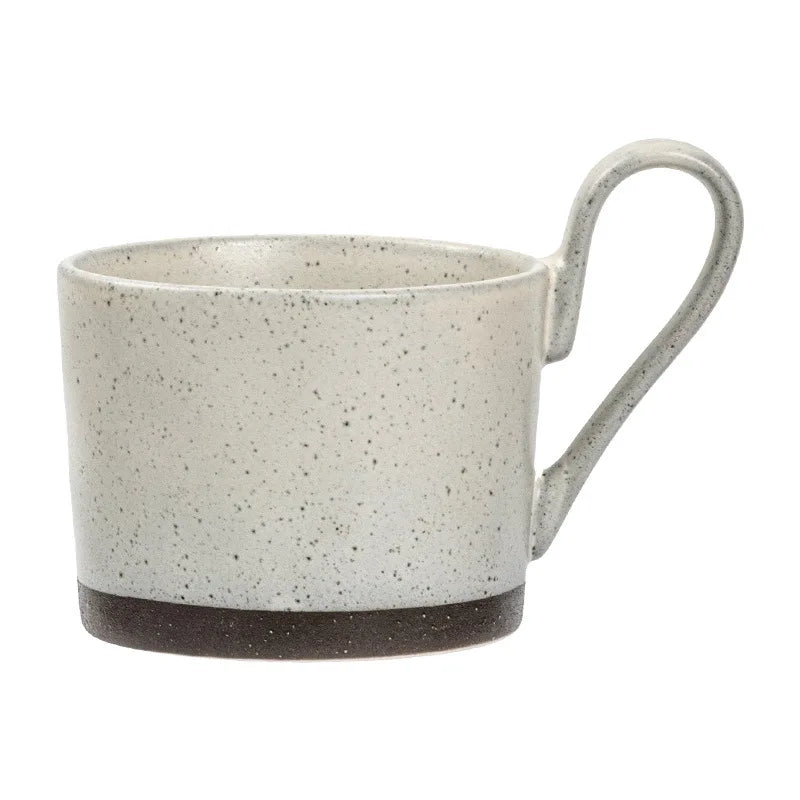 Creative Big Ear Design Ceramic Mug Large Capacity Coffee Cup for Home Use