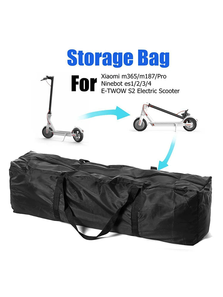 Electric Scooter Bag Waterproof Foldable Scooter Carry Bag Portable E-Scooter Handbag Shoulder Bag For M365 Scooter Accessories