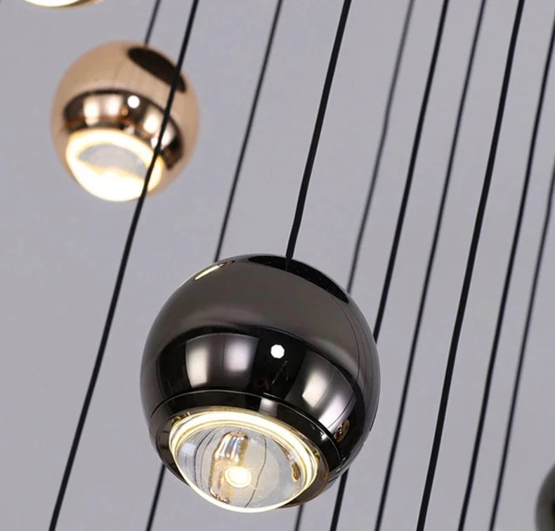 Modern Home Decor Led Lights Pendant Light Lamps  Chandeliers For Living Room Hanging Light Indoor Lighting