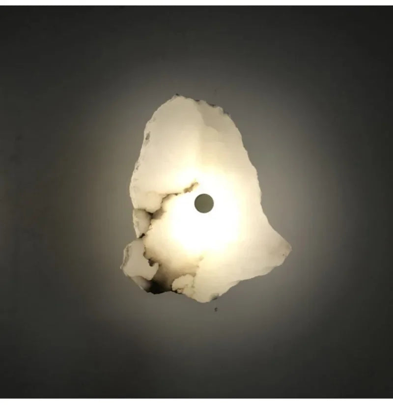 Modern Light Luxury Marble Wall Lamp Bedroom Bedside Tv Background Aisle Corridor Lighting