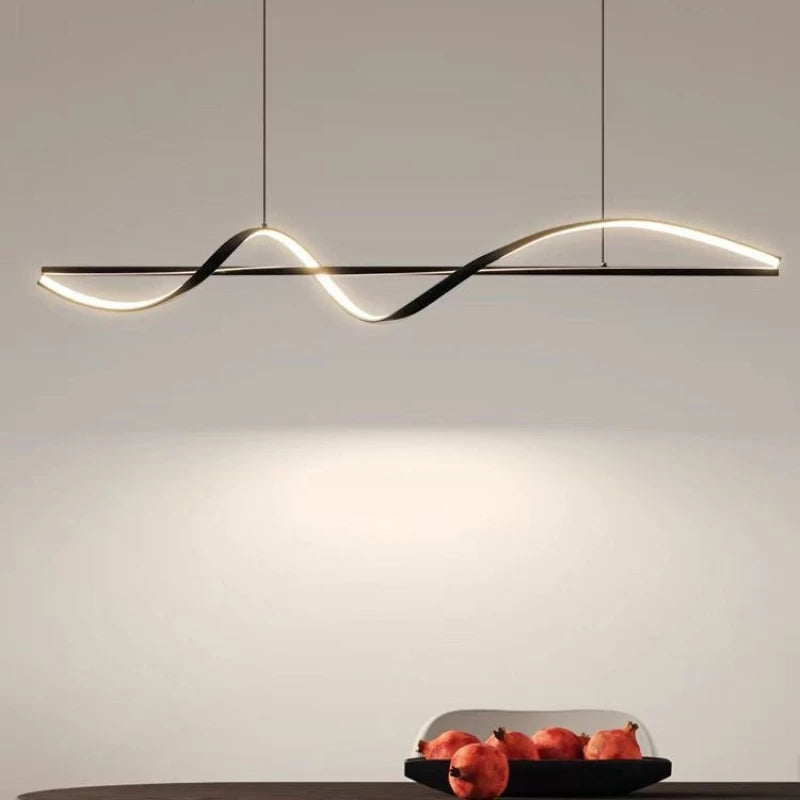 Modern Light Luxury Restaurant Pendant Lamp Italian Creative Living Room Dining Table Bar Counter Nordic LED Lighting Fixtures