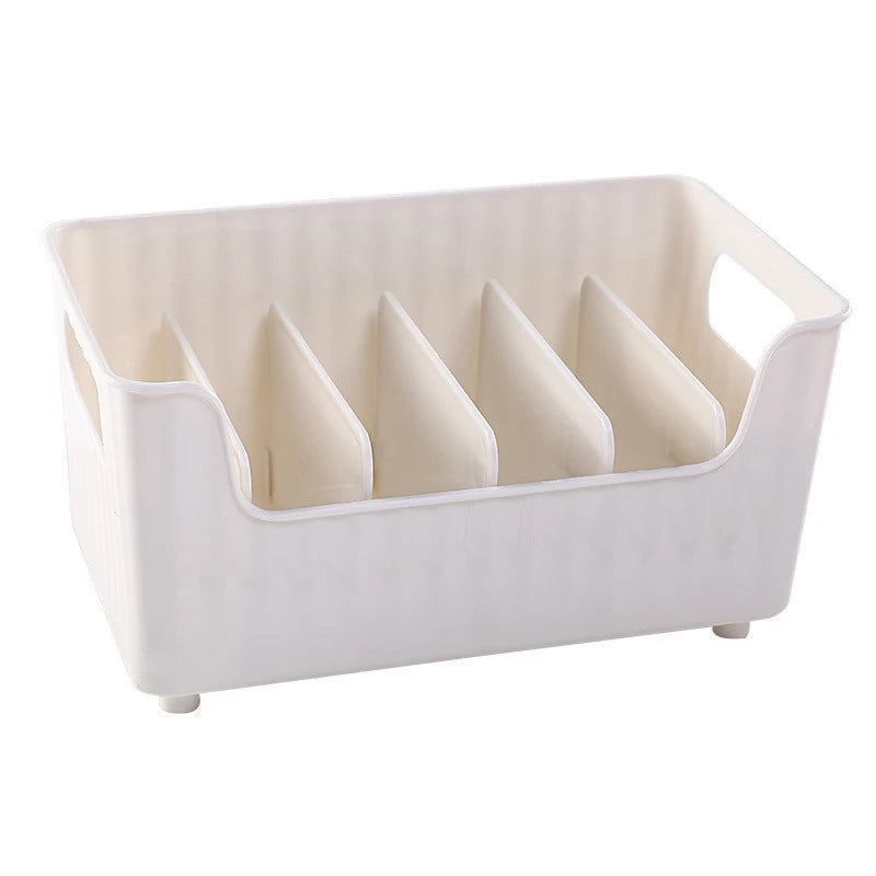 Plastic Food Packet Organizer Bins for Kitchen Drawer Storage Snack Bags Sugar Packets Dividers Fridge Cabinet Seasoning Holders