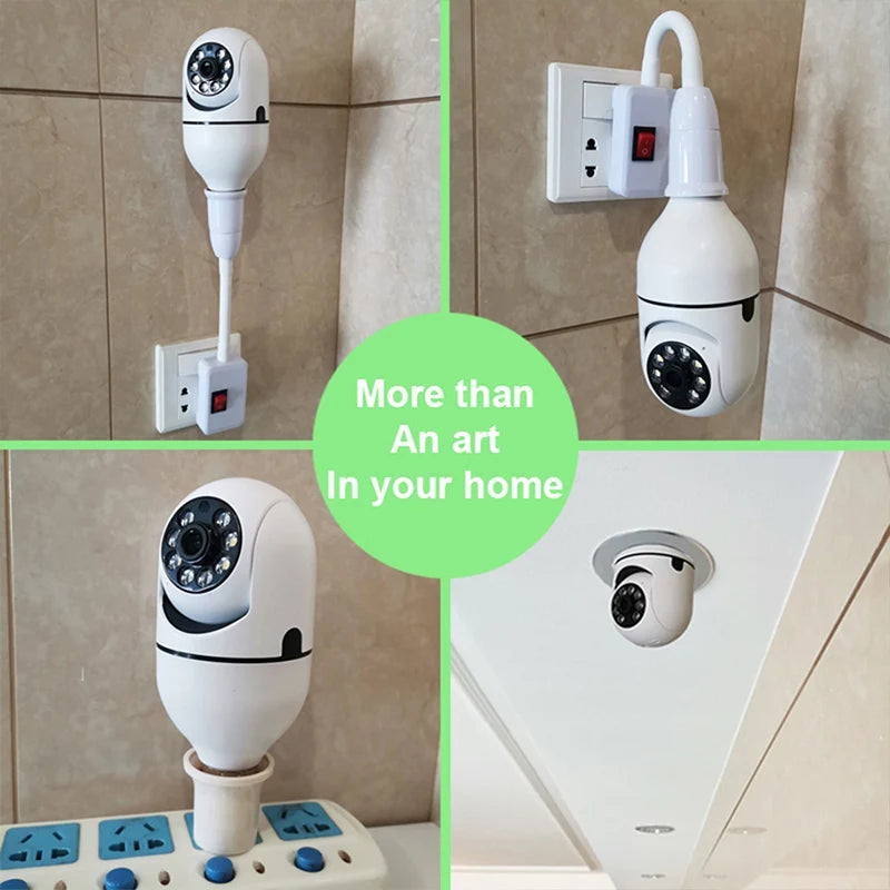 Security Camera 4K FullHD WiFi Surveillance With Motion Detection Infrared Night Vision Security Cam