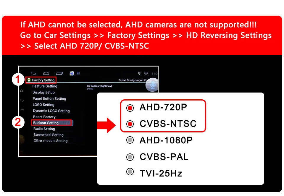 AHD 4K CCD 180 Degree Fisheye Lens Car Rear Side Front View Camera HD Wide Angle Reversing Backup Camera Night Vision Waterproof