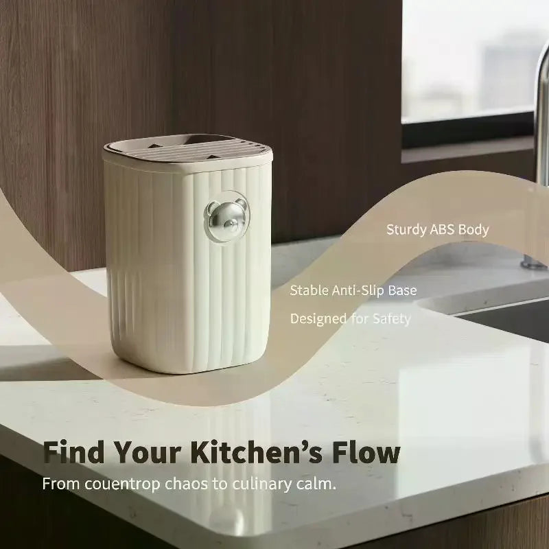 Multifunctional Kitchen Tool Holder Organize Utensils Space-Saving Durable Storage Box