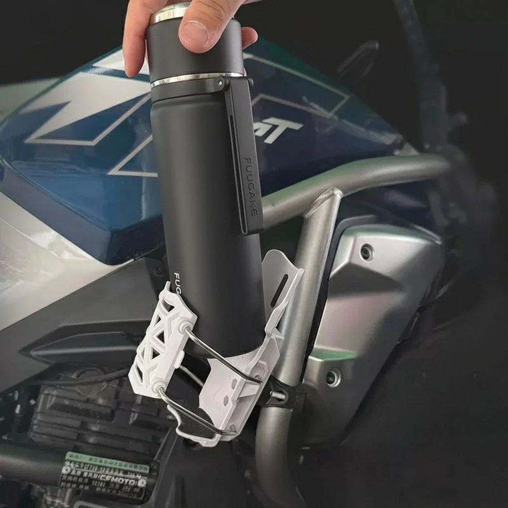 Universal Rotating Cycling Cup Holder for Bicycles Electric Bikes and Motorcycles No Drilling Required