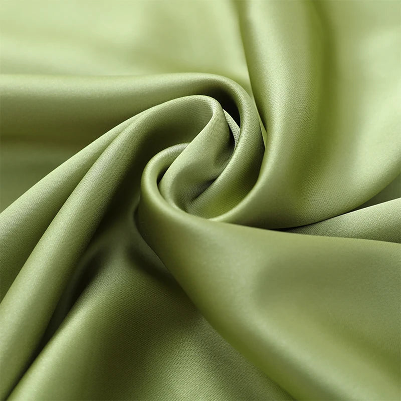 Solid Satin Cowl Neck Women's Dress Elegant Sleeveless Ruched Waist Fishtail Bodycon Lady Vestido 2026 Summer Party Dresses