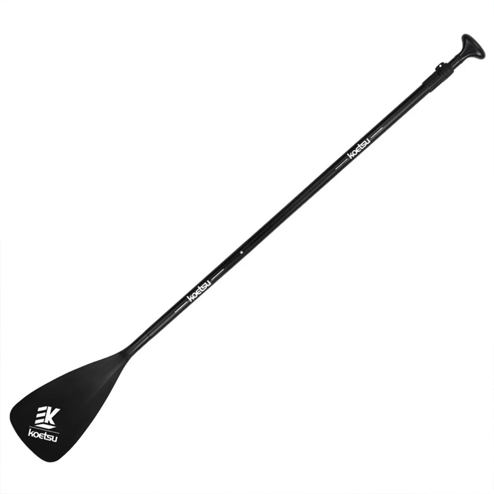 3-Piece Detachable SUP Paddle Adjustable Length Stand Up Paddleboard Paddles Aluminum Alloy SUP Surfpaddle for Canoe Kayaking