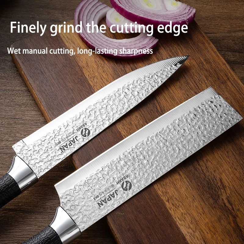 Kitchen cooking knife set stainless steel chefs knife professional cutting knife slicing knife, meat cutting knife slicing knife