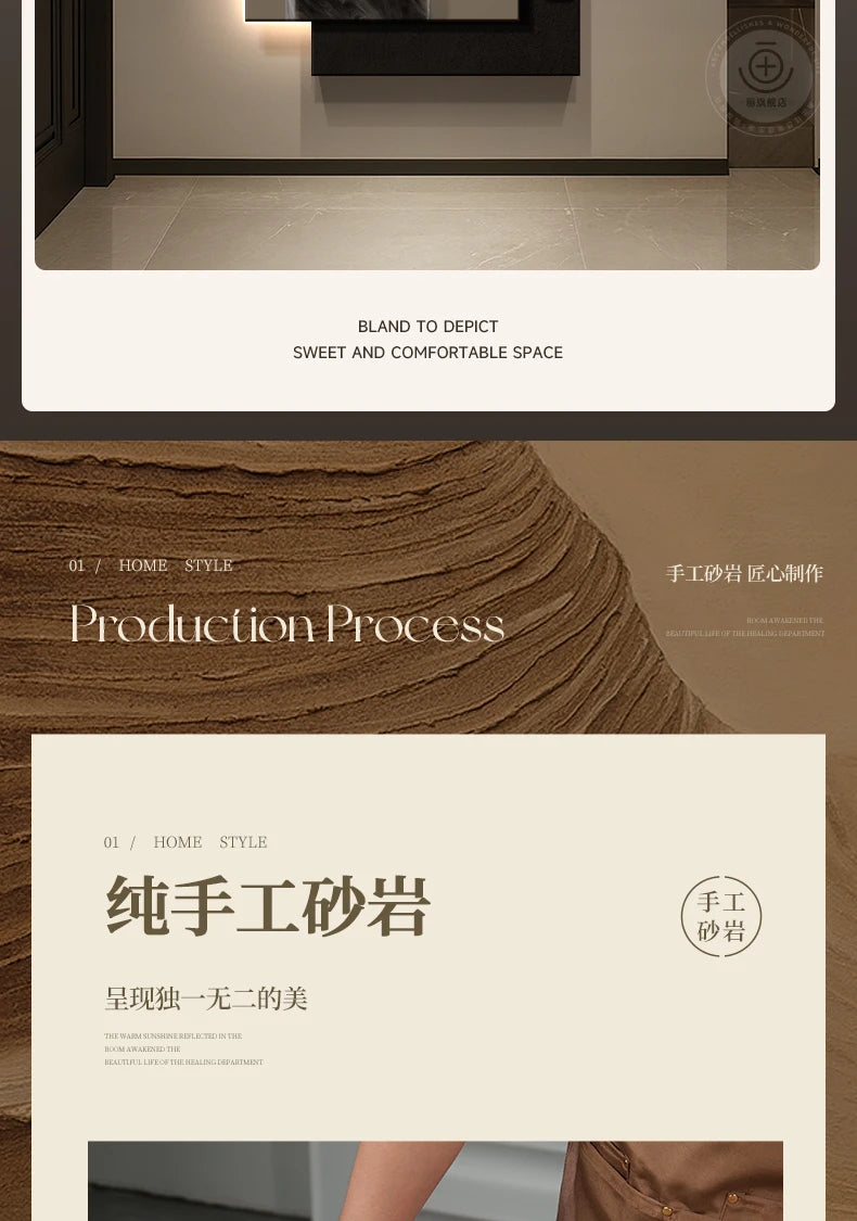 Modern light luxury entrance door, foyer decoration painting, high-end feeling, corridor corridor hanging painting, hydroponic g