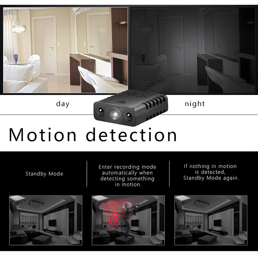 XD Mini Camera HD 1080P Home Security Camcorder Micro Cam Motion Detection Video  Surveillance Recorder