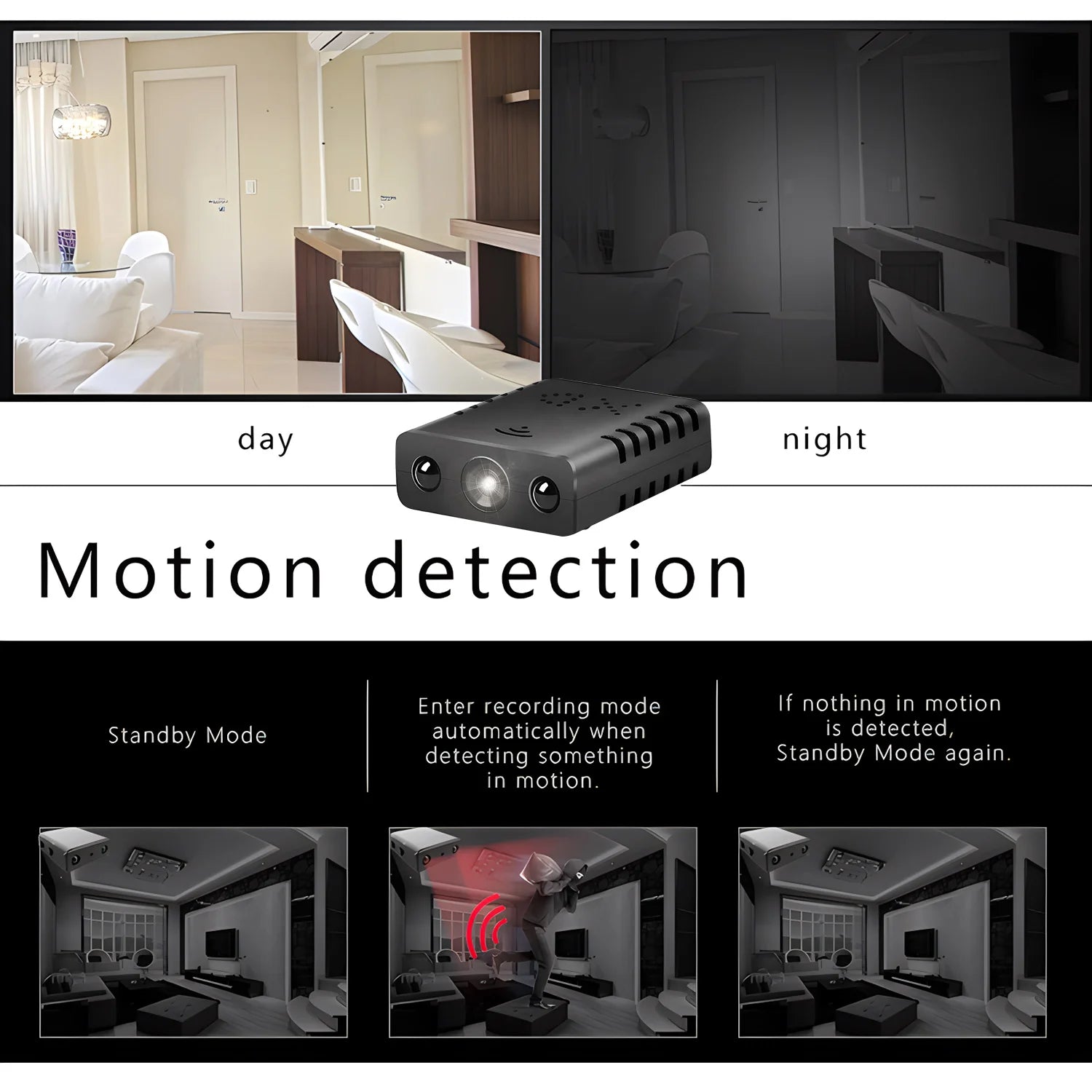 XD Mini Camera HD 1080P Home Security Camcorder Micro Cam Motion Detection Video  Surveillance Recorder