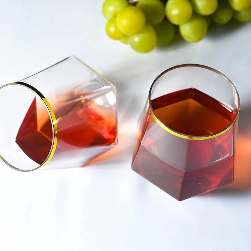 360ml Wedding Wine Glasses Drinkware Transparent Cocktail Glass Party Bar Club Drinking Tools Tea Coffee Mug