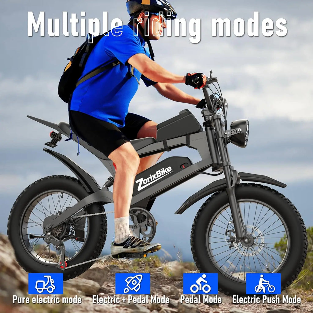 Electric Bike for Adults,48V 20AH - Peak Power 1500/3000W Brushless Motor Electric Bicycle - Max Speed 31-35MPH -, Customized