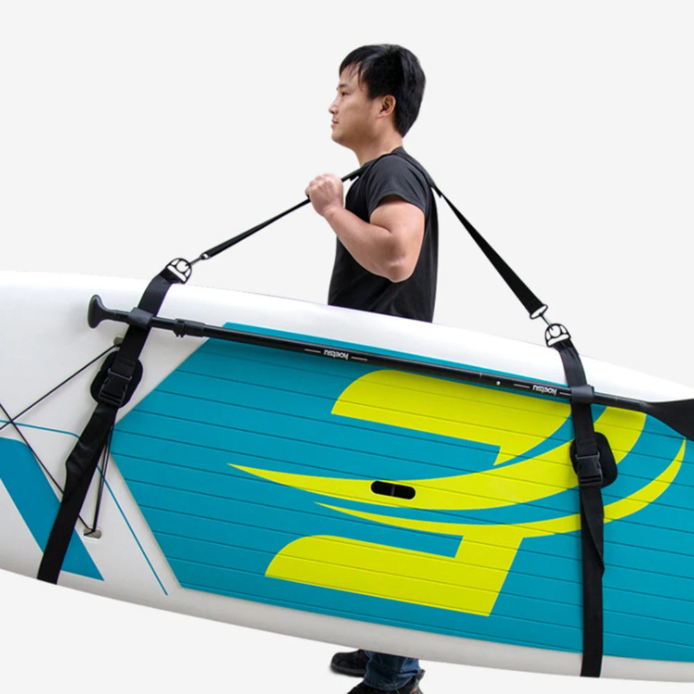 Portable Surfboard Shoulder Carry Sling Adjustable Surfboard Shoulder Strap Stand Up Surf Paddle Board Carrier Accessories