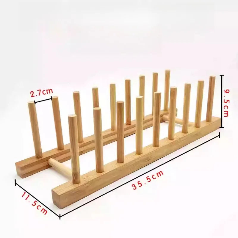 Multifunctional Cup Plate Organizer with Cutting Board Holder, Space Saving Eco-Friendly Kitchen Storage for Home & Supermarket