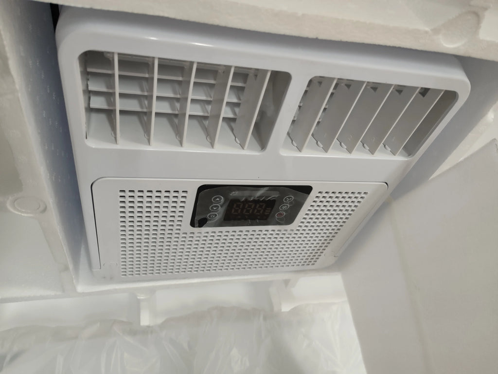 Heating and Cooling Air Conditioner DC12V 24V 48V AC110V 220V Parking AC/Heater Motorhome Roof Parking Cooler Air Conditioning