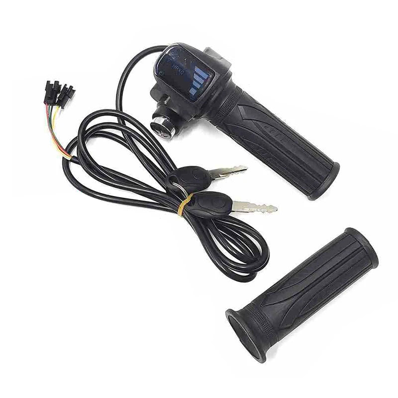 Twist Grip Throttle with Power Monitor for Ridstar Electric Bikes Q20/H20 Series 48