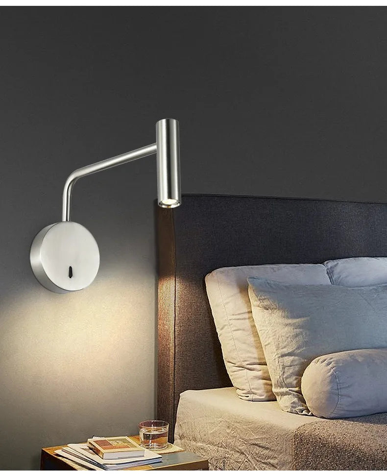 Modern LED Wall Lights 9w With Switch LED Wall Lamps Living Room Indoor Lighting Bedside For Bedroom Read Wall Sconce
