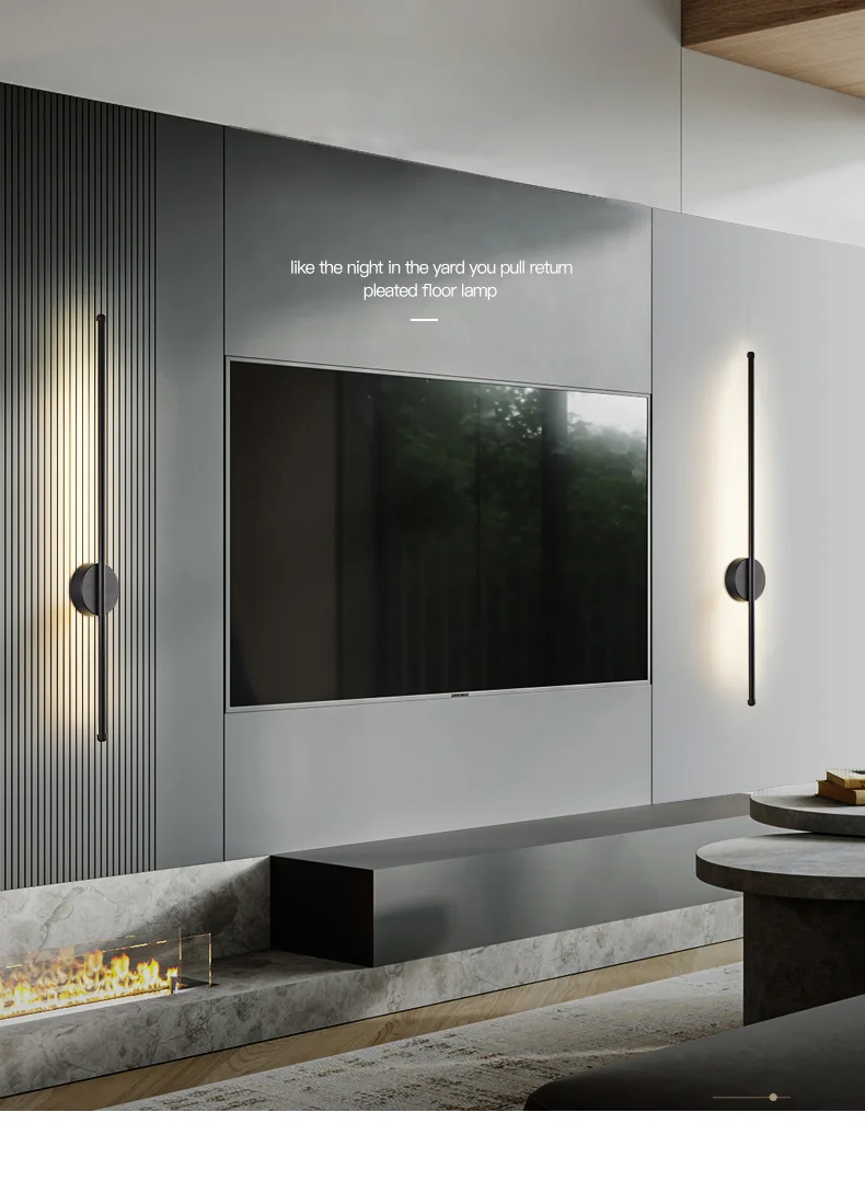 Modern Wall Light Original LED Room Decoration Bedroom Living Room Lights For TV Wall Home Appliances Simple Lighting Fixtures