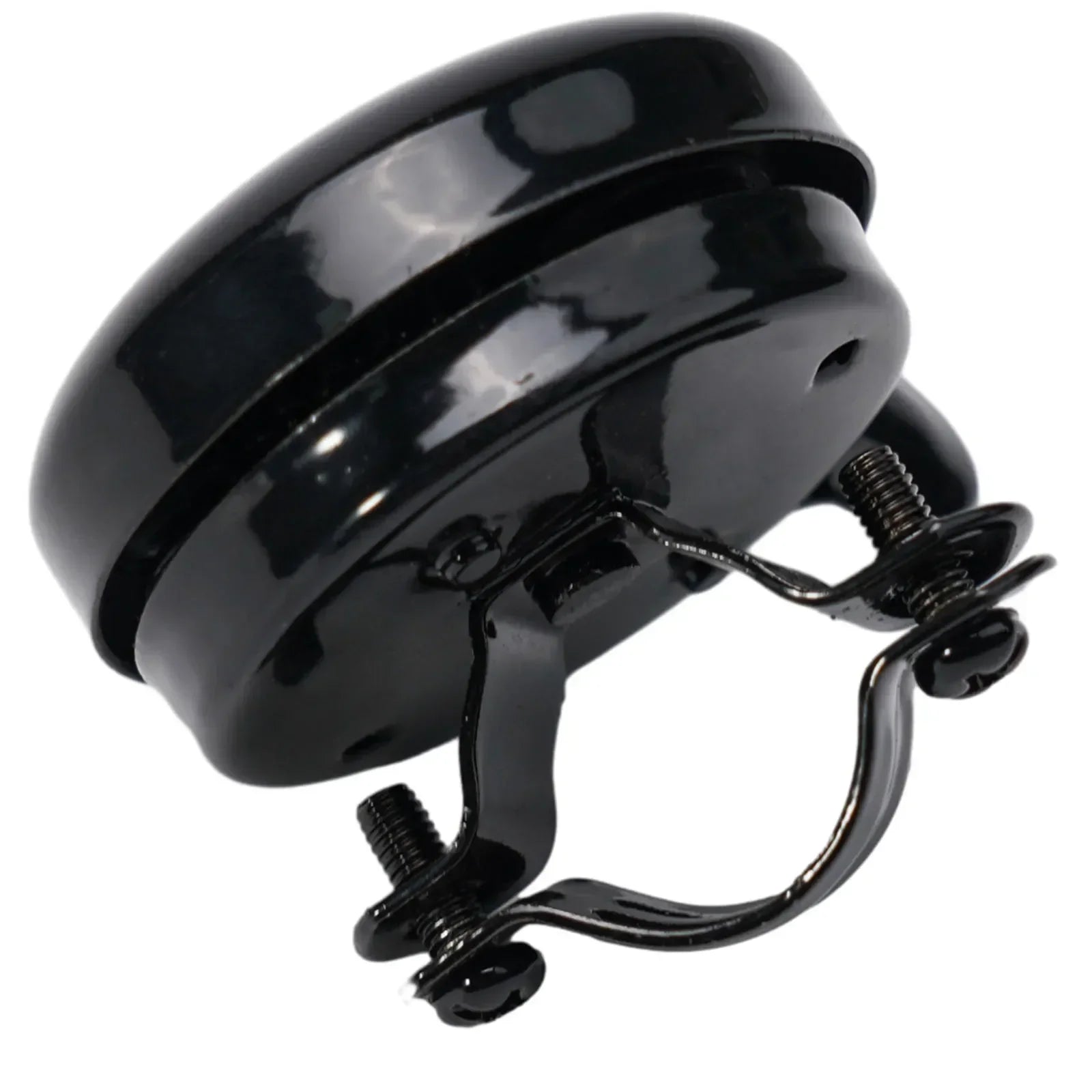 5.2cm Retro Bicycle Bell Nostalgic Cycling Doorbell Silver/Black Folding Road Electric Bikes Iron & Plastic Handlebar Accessory