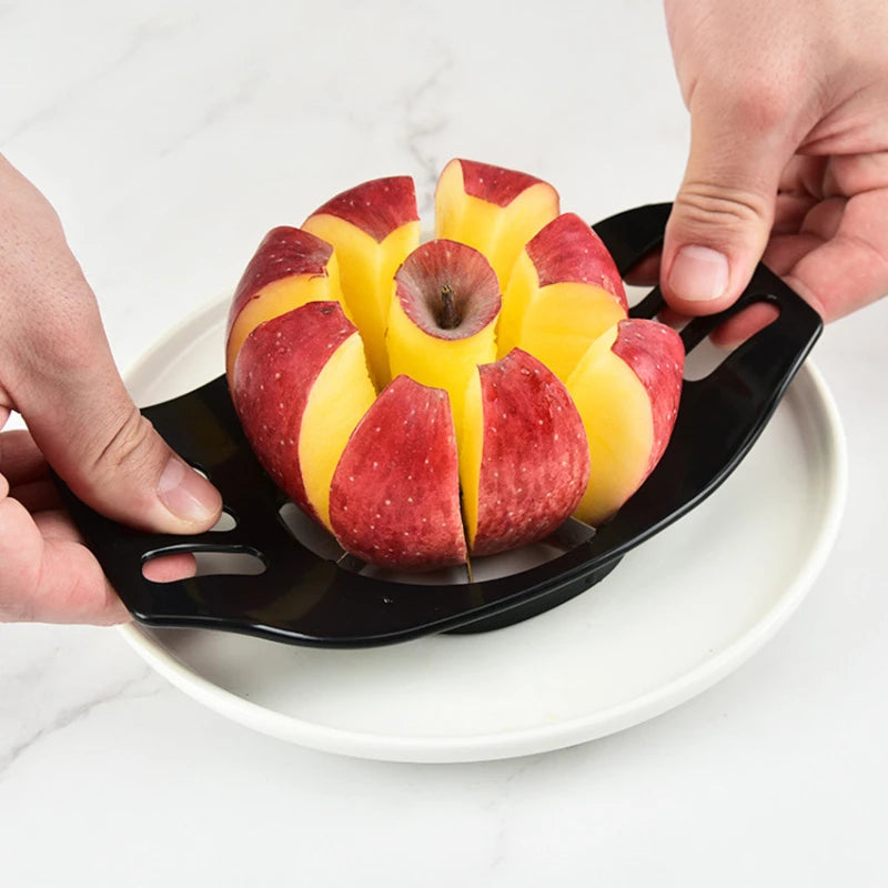 1pc Stainless Steel Cutter Reusable Corer, Kitchen Divider, Creative Fruit Cutter Fruit Cutter, Kitchen Gadgets Kitchen Supplies