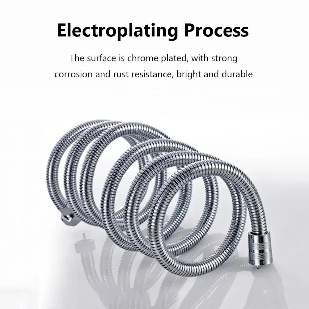Flexible stainless steel water pipe shower head pipe - Waterproof bathroom piping - Bathroom accessories