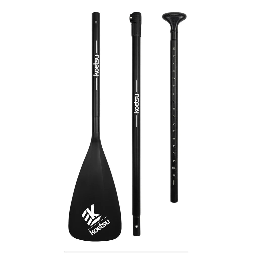 3-Piece Aluminum Sup Paddle One/Two Way Paddle Nylon Kayak Boat Stand Up Paddleboard Paddle SUP Surfpaddle Sap for Outdoor Water