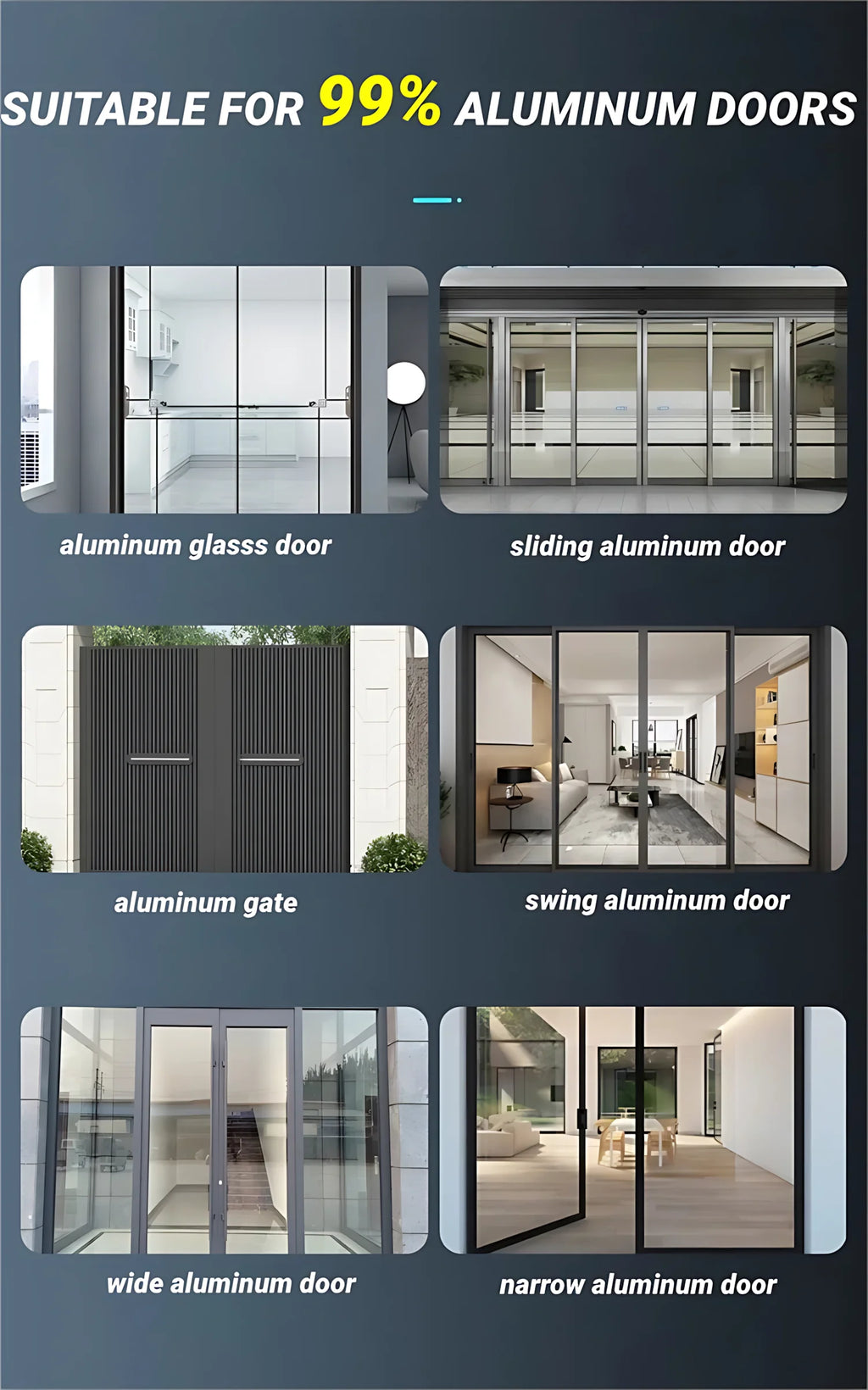 3D Face ID Smart Door Lock Tuya WiFi Camera Waterproof Cerradura Inteligente for Aluminum Wood Gate Y03