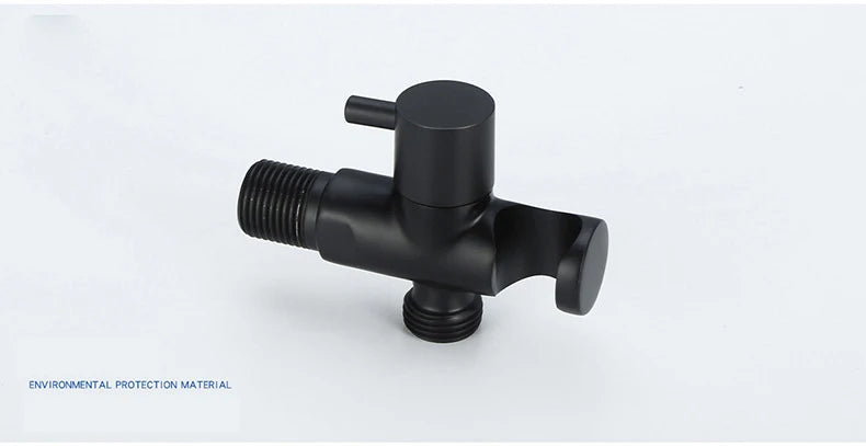 Brass Handheld Toilet Bidet Sprayer Set Accessories Black Bidet Faucet for Bathroom Sprayer Shower Head Self Cleaning White