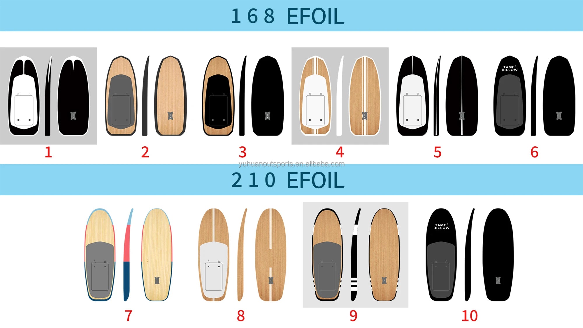 CE Certified Electric Efoil Surfboard,Powered Hydrofoil Surf Board, with Battery & Motor,Factory Direct Water Sports Equipment