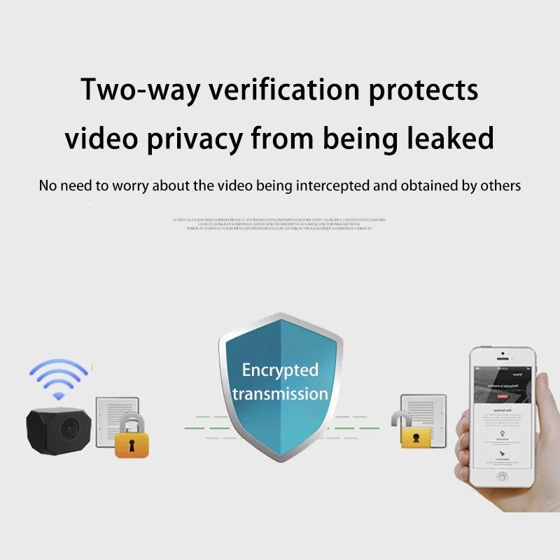 4K WiFi Security Camera Indoor Wireless Mini Home IP Camera APP Remote Monitor Night Vision Motion Detection 2 Way Audio 2026