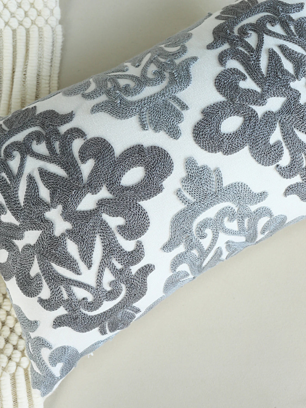 1pc, Geometric Embroidery Decorative Cushions for Sofa Modern Light Luxury Throw Pillowcover