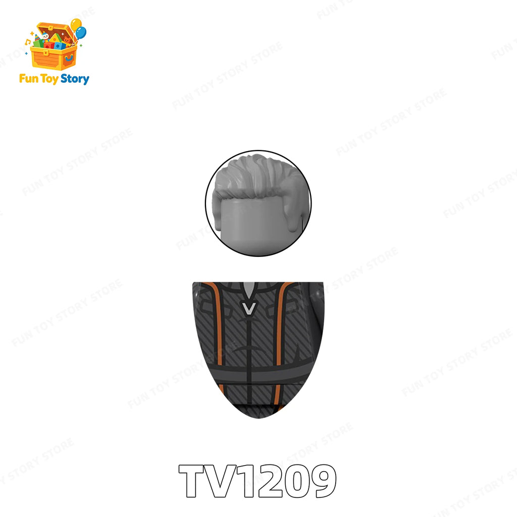 TV6224 TV Watchdog Series, Assembled Building Blocks, Human Toys, Collected by Film and Television Enthusiasts, Gifts for People