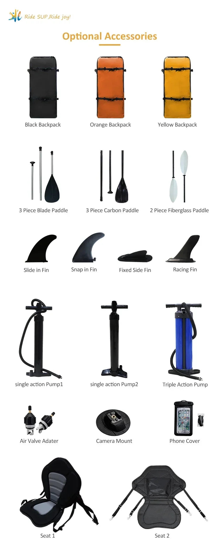 Newly Upgraded Water Sports Equipment Inflatable Stand Up Paddle Board Inflatable Sup Board