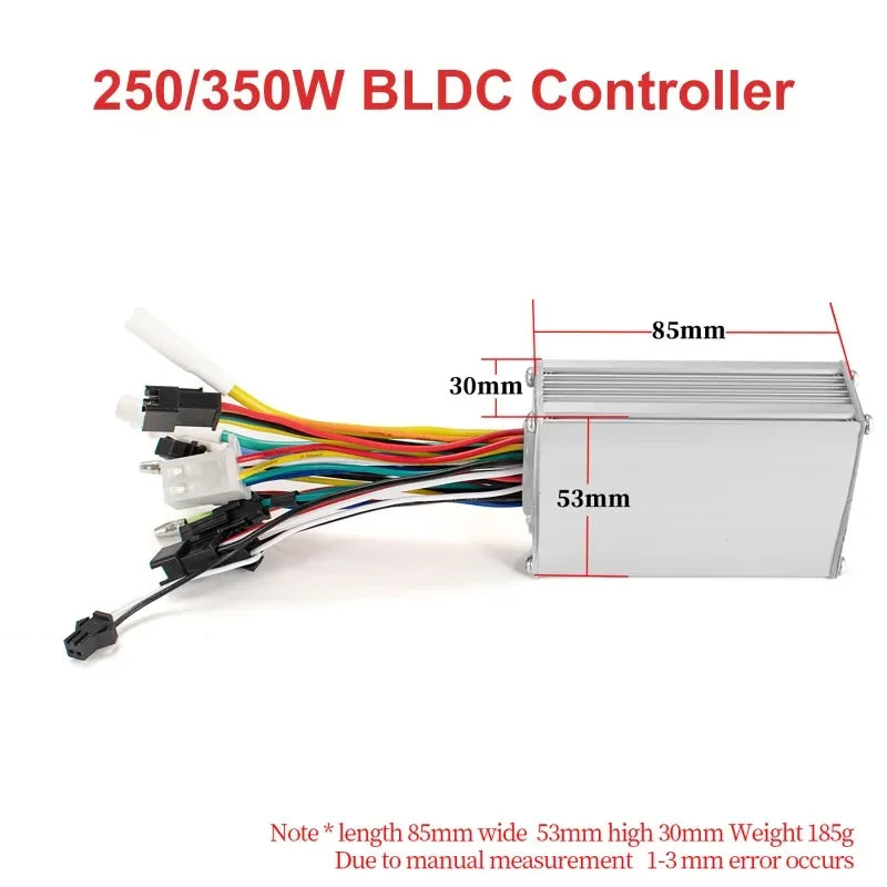 Electric Bike Brushless Controller 25A 35A with LCD Display Electric Bicycle Scooter E-bike Accessories Parts 36V 48V 750W 500W