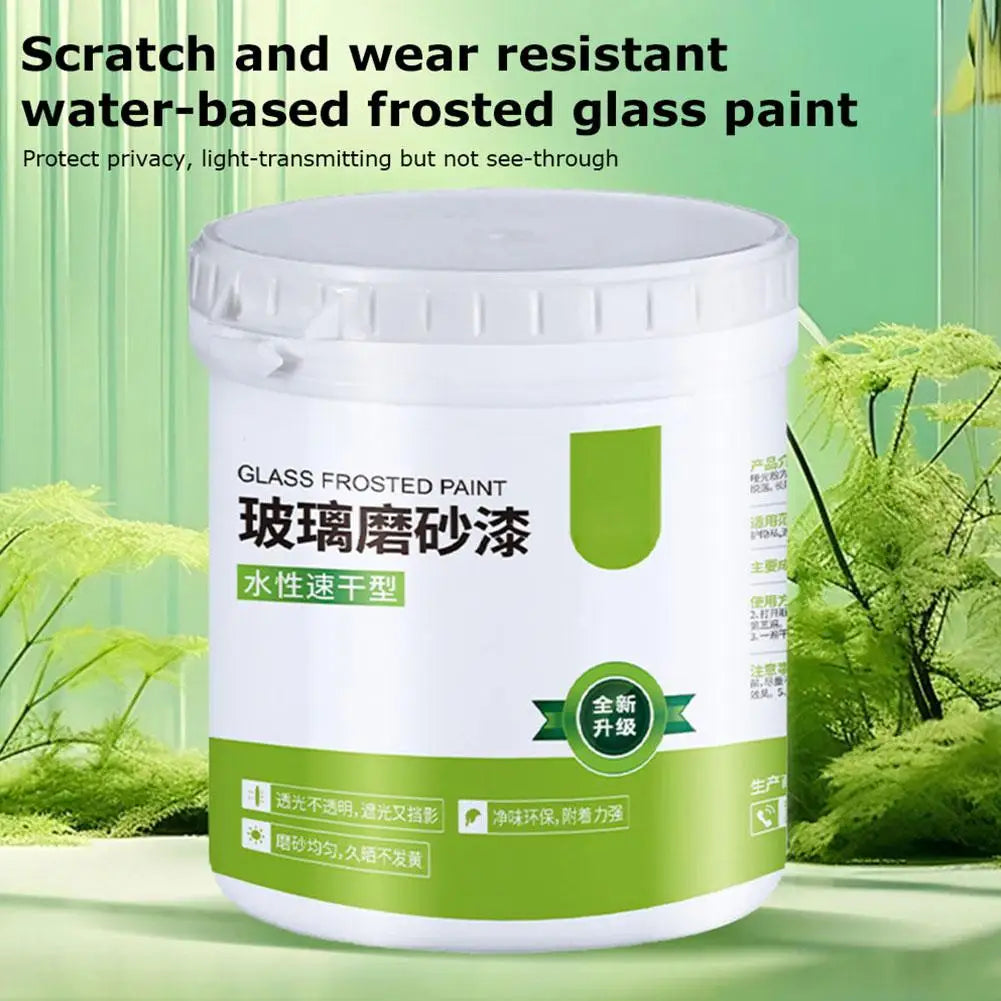 Frosted Glass Paint Frosted Paint Privacy Protection Bathroom Room Matte Anti Peeping Paint Coating Window Blackout Art Paint