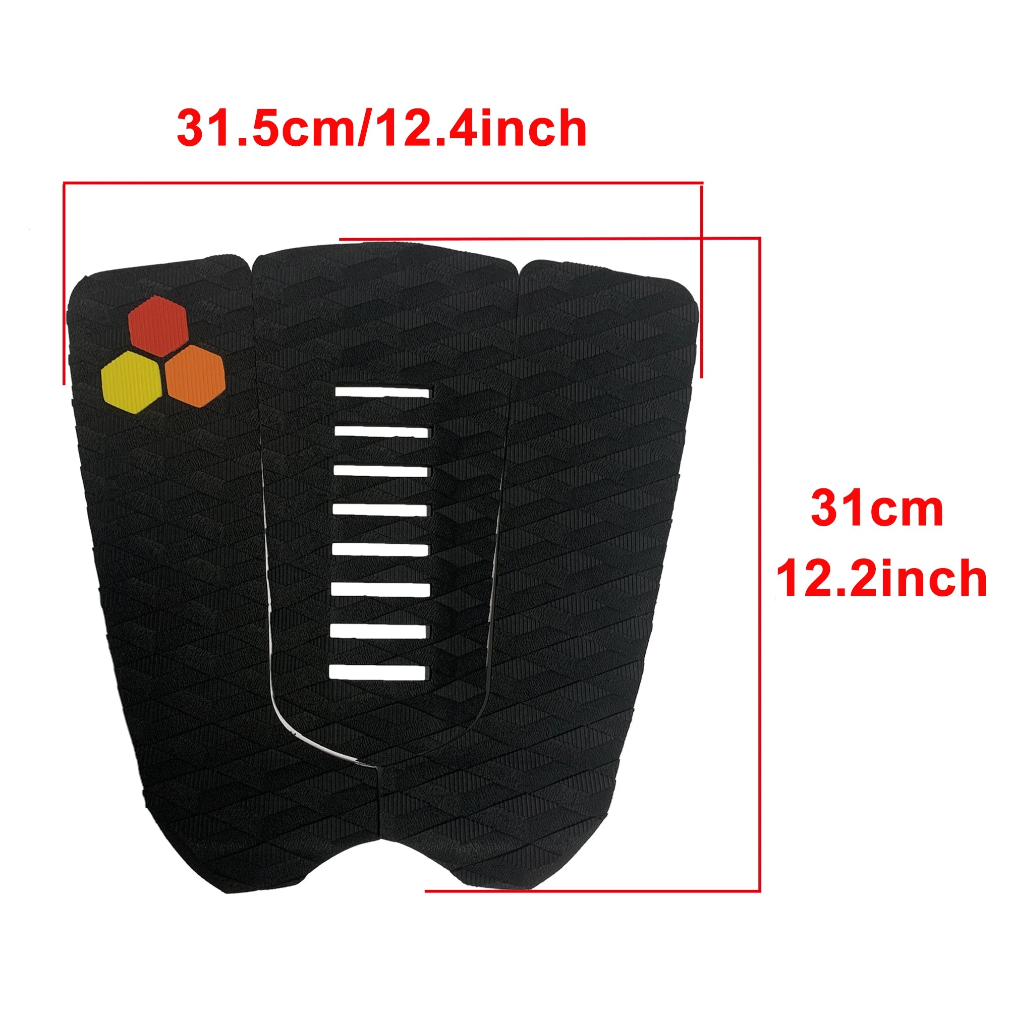 Non Slip EVA Surfboard Deck Pads Wakeboard Longboard Kiteboard Skimboard Stand Up Paddleboard Traction Pads Foot Tail Pad