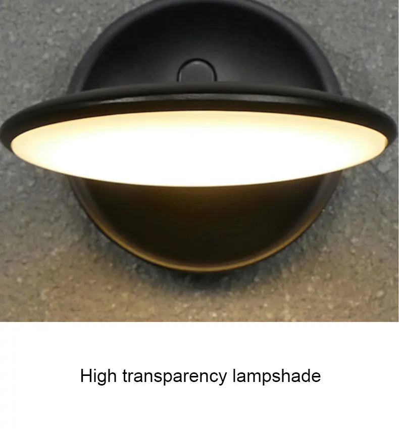 Modern Minimalist Led Waterproof Outdoor Rotatable Wall Light, Bedside, Living Room, Corridor, Aisle Wall Light