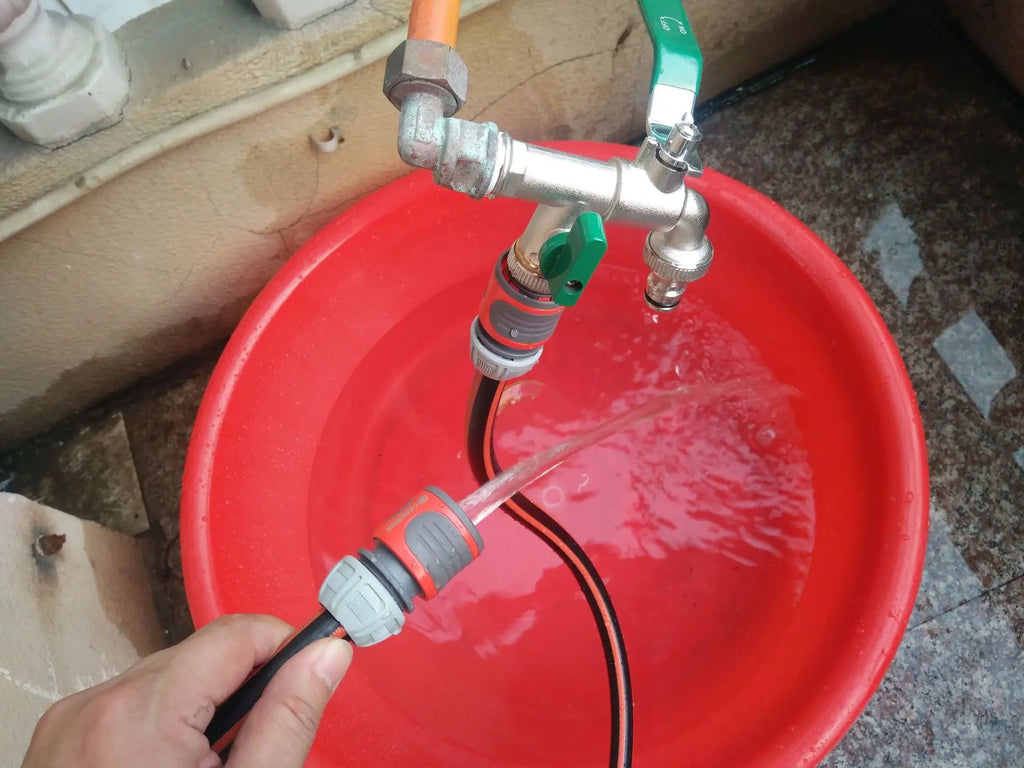 Garden Outdoor Bibcock Faucet DN15 DN20, Anti-freeze, Dual Control Copper for Washing Machine and Kitchen Garden Sink    1/2