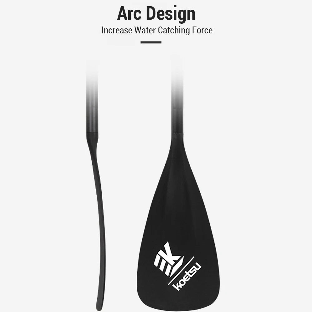 Adjustable SUP Paddle Aluminum Alloy Stand Up Paddle Board Paddle Portable Retractable Paddle Single and Double-ended Paddles