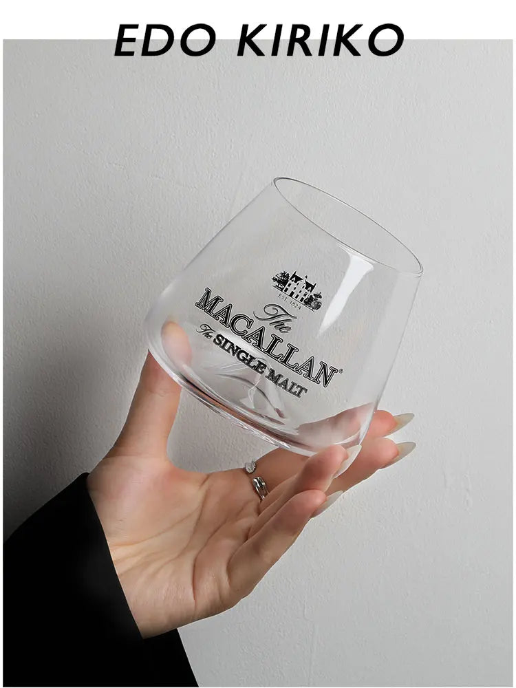 Fashion Whiskey Glasses, Scotch Whisky, Bourbon, Cocktails, RUM, Durable Whiskey Glasses
