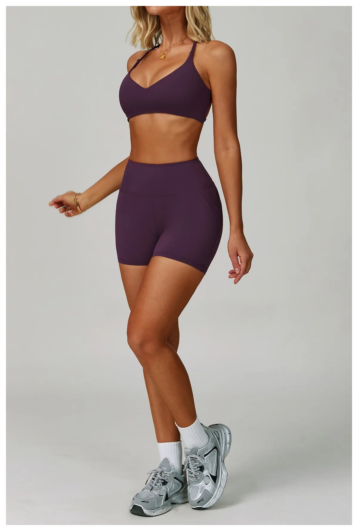 Women's Tracksuit 2 Piece Set Fitness Clothes Yoga Sets Sportswear Workout Bra High Waist Leggings Set Gym Clothing Sports Suits